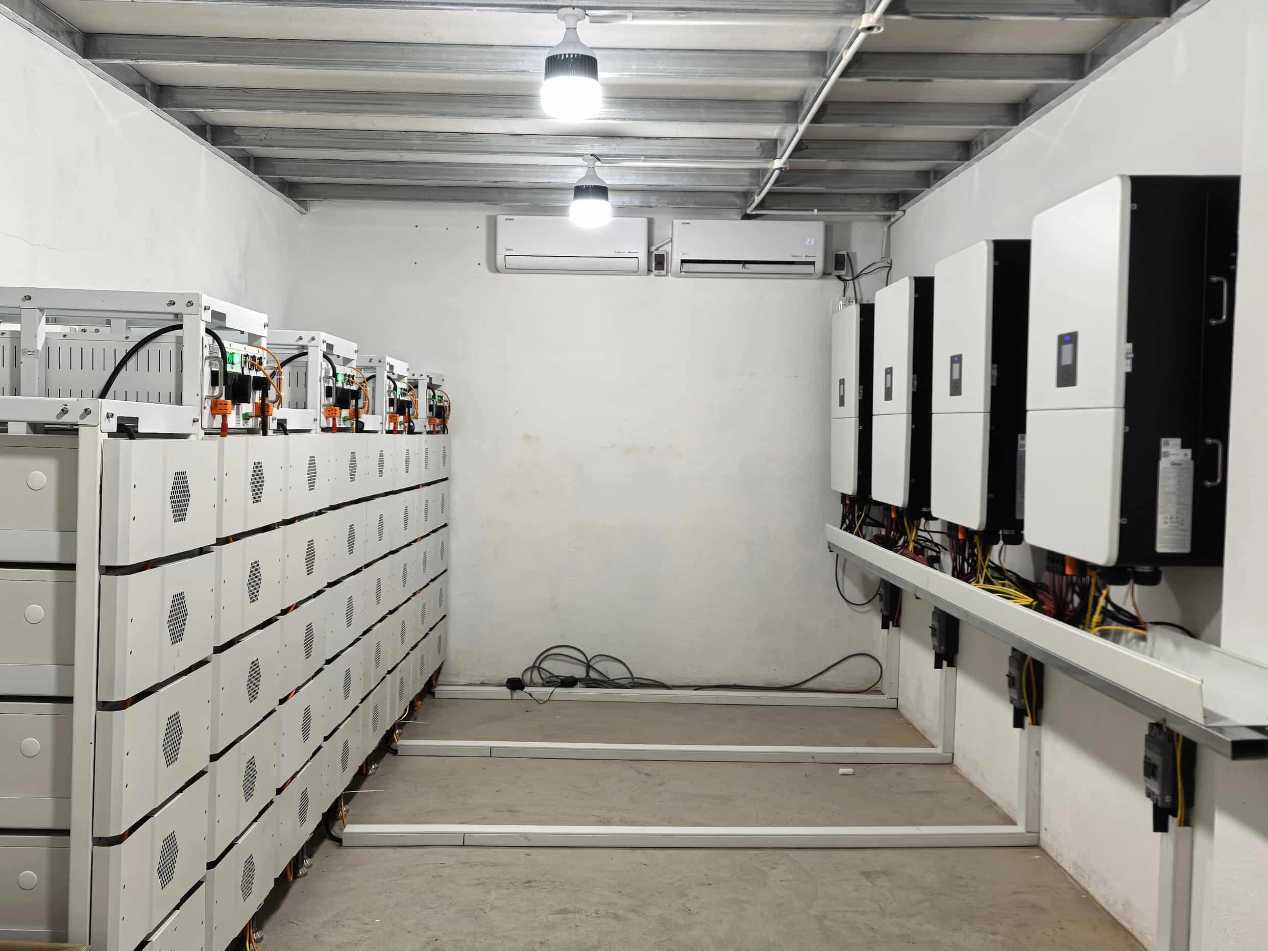 Integrated solar-plus-storage — supplied photograph